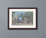 The Street of Blood Delhi North Cross Stitch Pattern