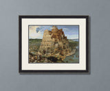 Tower of Babel Bruegel the Elder Cross Stitch Pattern