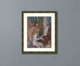 Two Young Girls at the Piano Renoir Cross Stitch Pattern