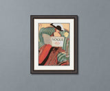 Vogue Magazine Cover March 15 1912 Plank Cross Stitch Pattern