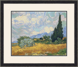 Wheatfield with Cypress - van Gogh Cross Stitch Pattern