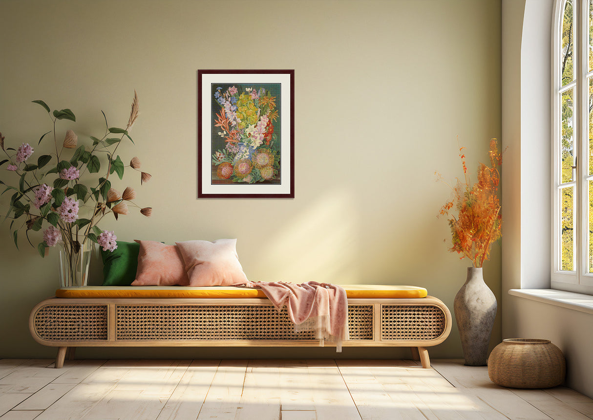 Wild Flowers of Ceres South Africa North Cross Stitch Pattern