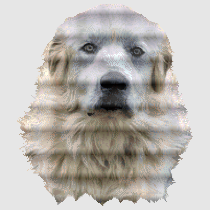 Great Pyrenees - Portrait Cross Stitch Pattern