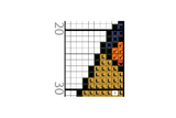 Fall Pagoda Cross Stitch Pattern