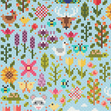 Light Garden Cross Stitch Pattern