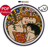 Mother and Child – Covered Cross Stitch Pattern