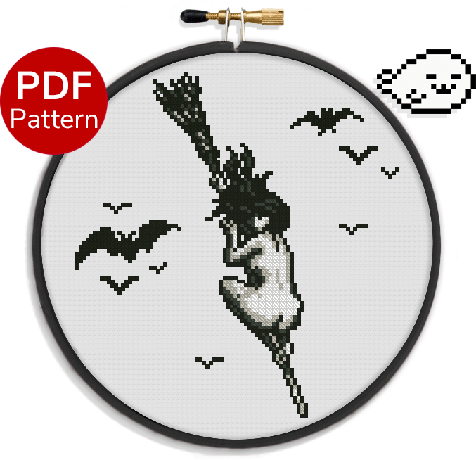 La Bruja Cross Stitch Pattern